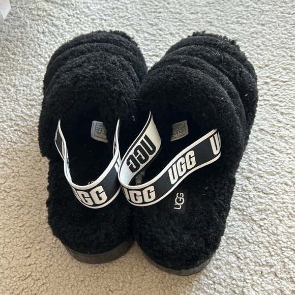Ugg Fluff Yeah Sling Back Slippers - Picture 3 of 4